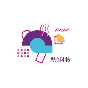 酷炫烧脑科技创意logo设计