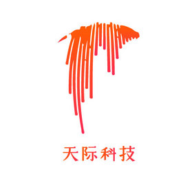 酷炫橙色科技数码创意logo设计