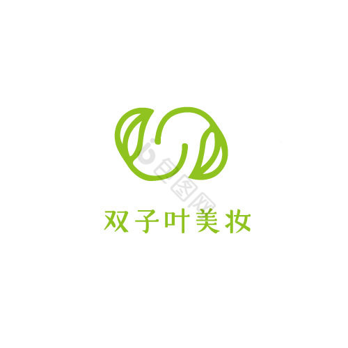绿植自然美妆logo图片
