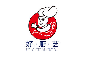 时尚高端好厨艺餐饮LOGO