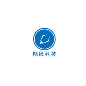 商务风钢笔科技创意logo设计