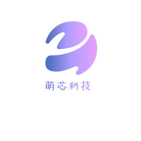 彩色渐变科技创意logo设计