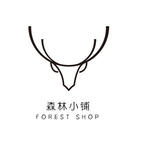 简约黑白线条零售行业创意logo设计