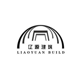 简约黑白线条建筑行业创意logo设计