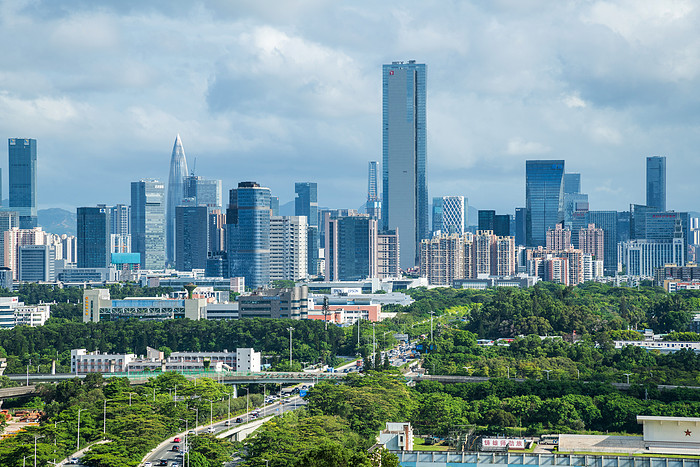 城市建筑群摄影