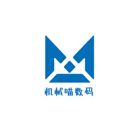 几何风简约科技数码创意logo设计