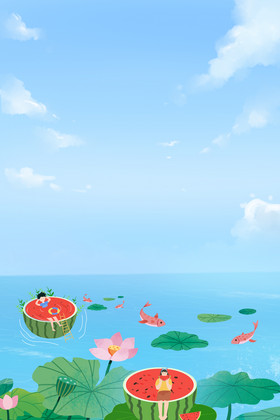 初夏背景