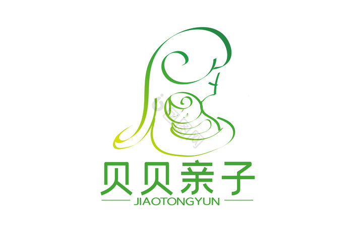 贝贝亲子电商LOGO图片