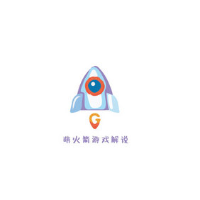 卡通炫彩清新游戏创意logo设计