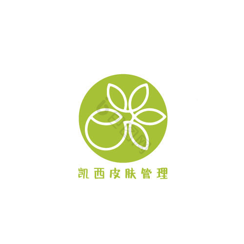 天然植物护肤美妆logo图片