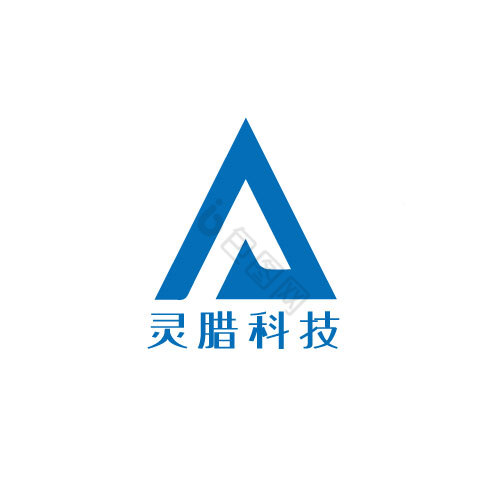 深蓝几何风科技数码logo图片