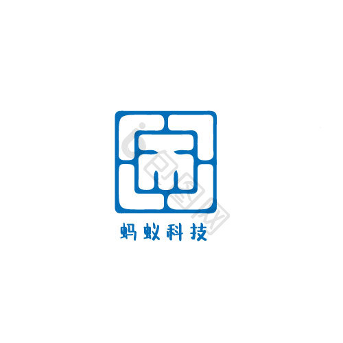 虚拟货币科技数码logo模板-包图网