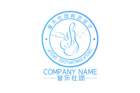 高端大气音乐社团LOGO