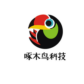 优美别致简洁动物科技创意logo设计