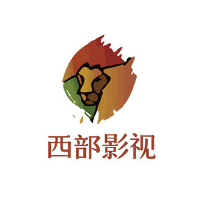 复古个性动物西部影视电影创意logo设计