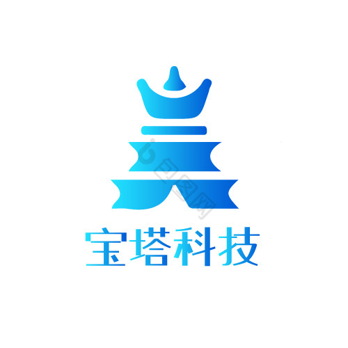 宝塔科技风logo图片