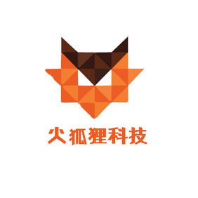 像素风动物狐狸个性科技创意logo设计