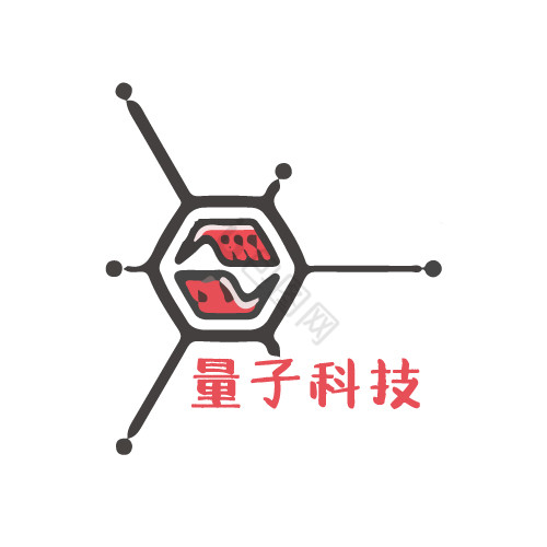 红黑基因量子数码科技logo图片