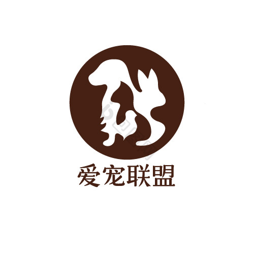 萌宠剪影宠物组织联盟logo图片