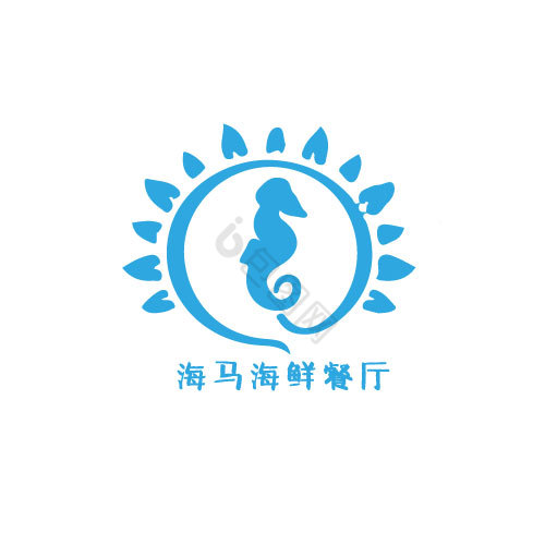 海洋异域个性饭店餐饮logo图片