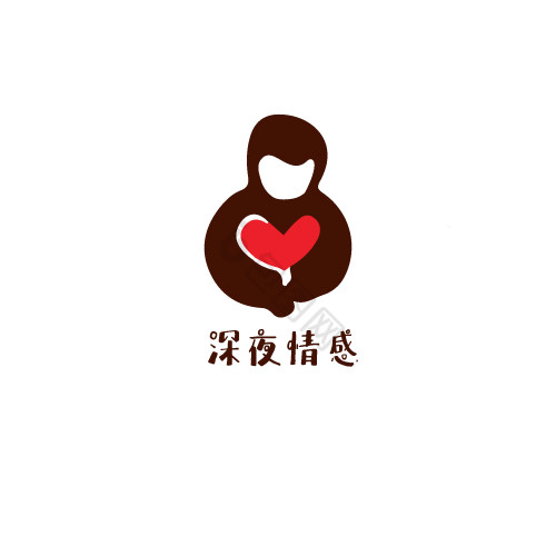 温暖拥抱情感logo图片
