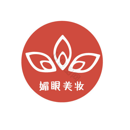 线条美妆护肤logo图片