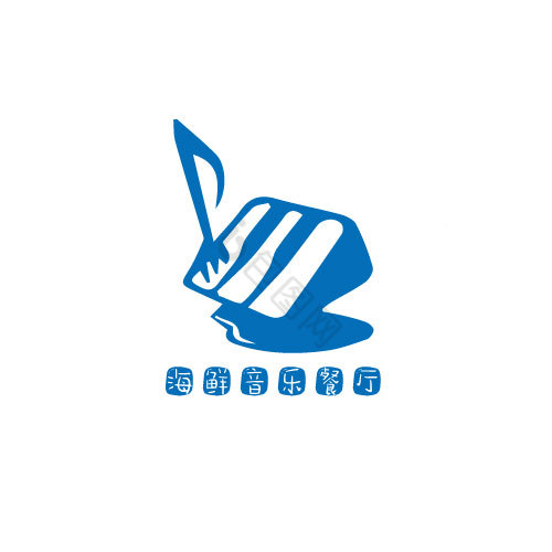 海鲜音乐餐厅餐饮logo图片