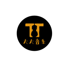 酷黑音乐舞蹈创意logo设计