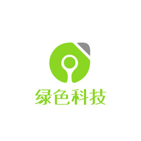 绿色时尚科技数码创意logo设计