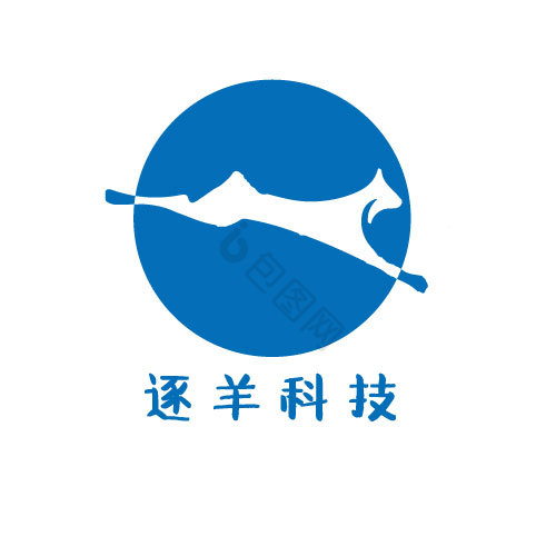 动物羚羊科技logo图片