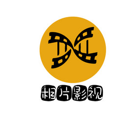 大气胶片影视娱乐创意logo设计