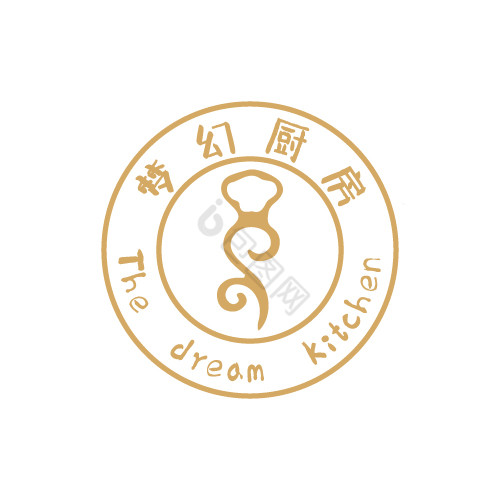 金色线条徽章logo图片