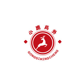 小鹿商务百货零售教育logo