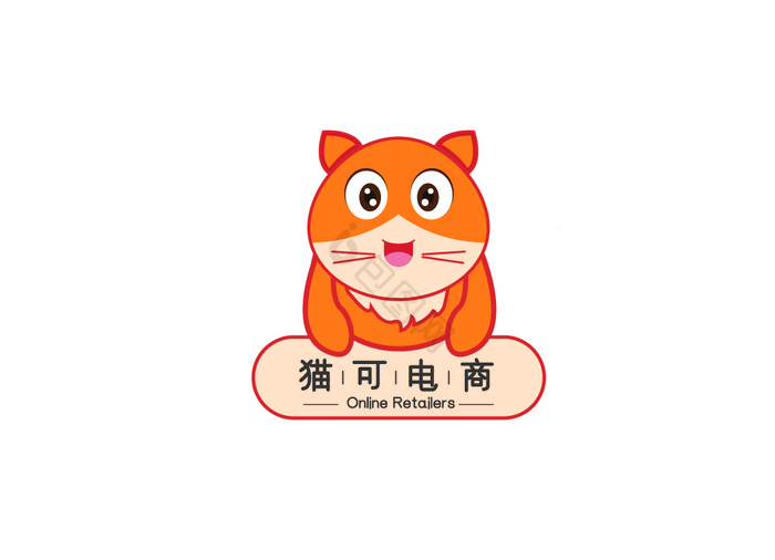 猫电商微商logoVI图片