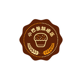 美食面包蛋糕店logo