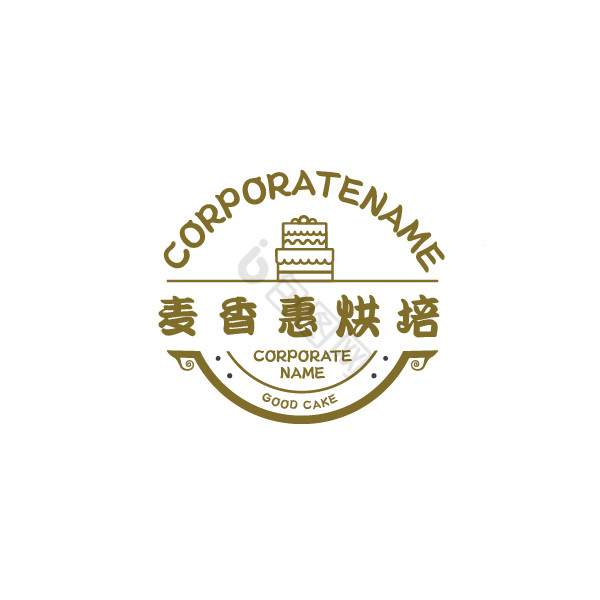 烘培蛋糕点心店logo图片