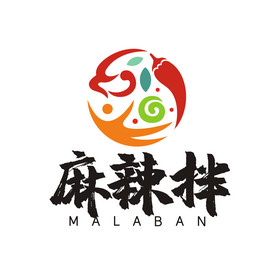 餐饮川菜麻辣烫麻辣拌logo标志vi图片