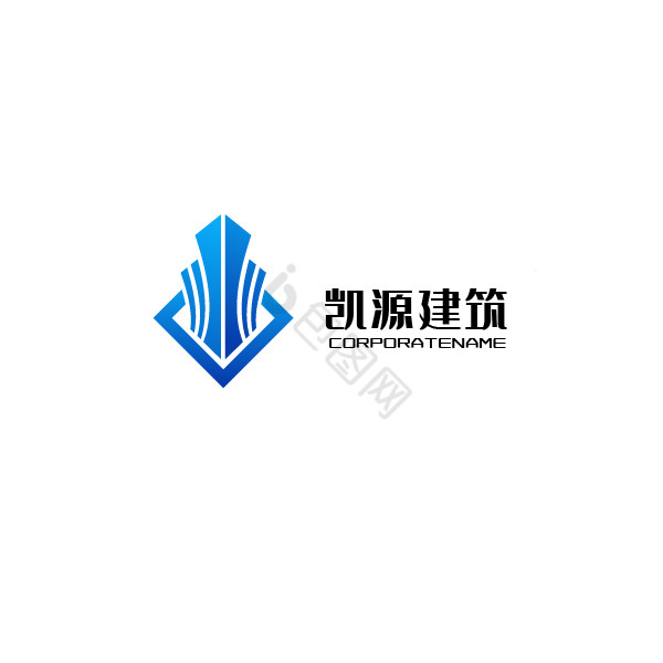 凯源建筑地产标志logo图片