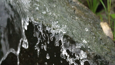 高清流水实拍视频