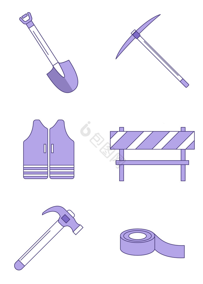 地震救灾工具图标图片