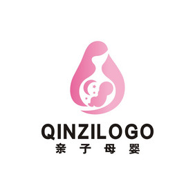 母婴用品婴儿亲子早教LOGO标志VI