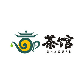 茶楼茶馆茶叶茶壶LOGO标志VI