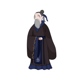 古代圣贤孔老夫子图片