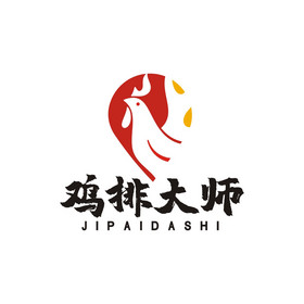 餐饮鸡排炸鸡快餐logo标志vi