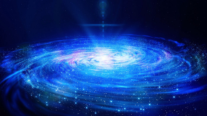 唯美宇宙银河系背景视频