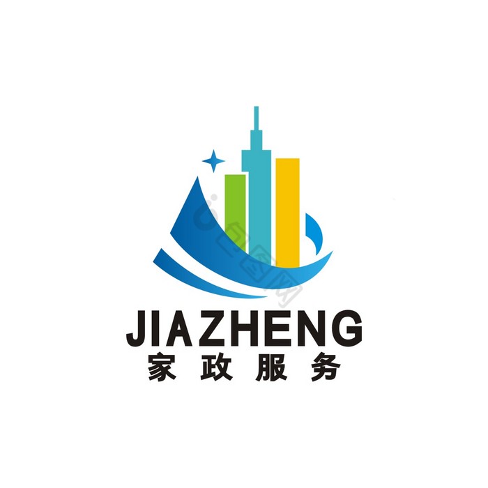 家政建筑房屋中介LOGO标志VI图片