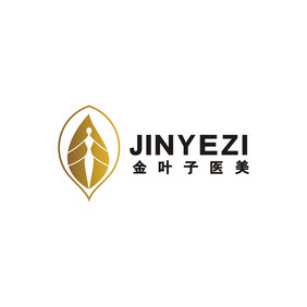 叶子瑜伽瘦身塑性LOGO标志VI