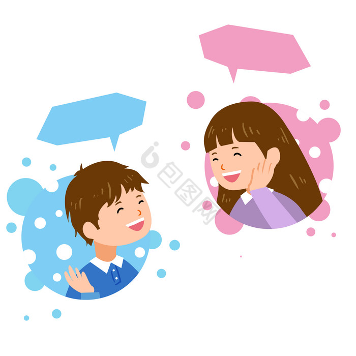 说话卡通图片-说话卡通素材免费下载-包图网