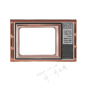 复古电视电视机电视
