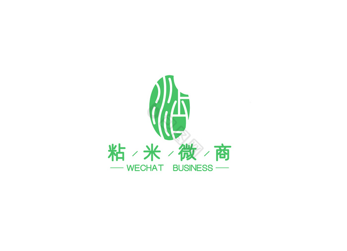 粘字体电商微商logoVI图片